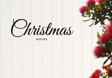 Christmas and New Years Hours